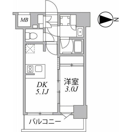 シーフォルム住吉の物件間取画像